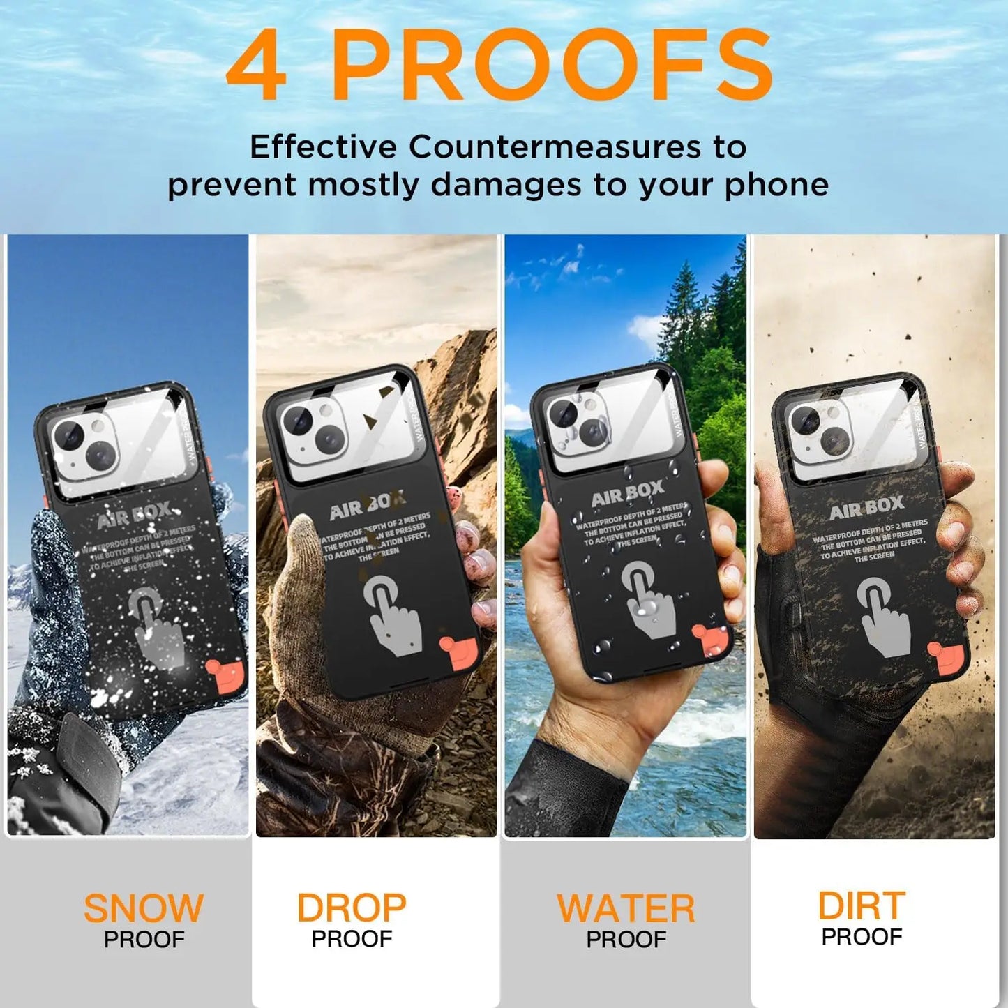 Waterproof Phone Pouch for iPhone