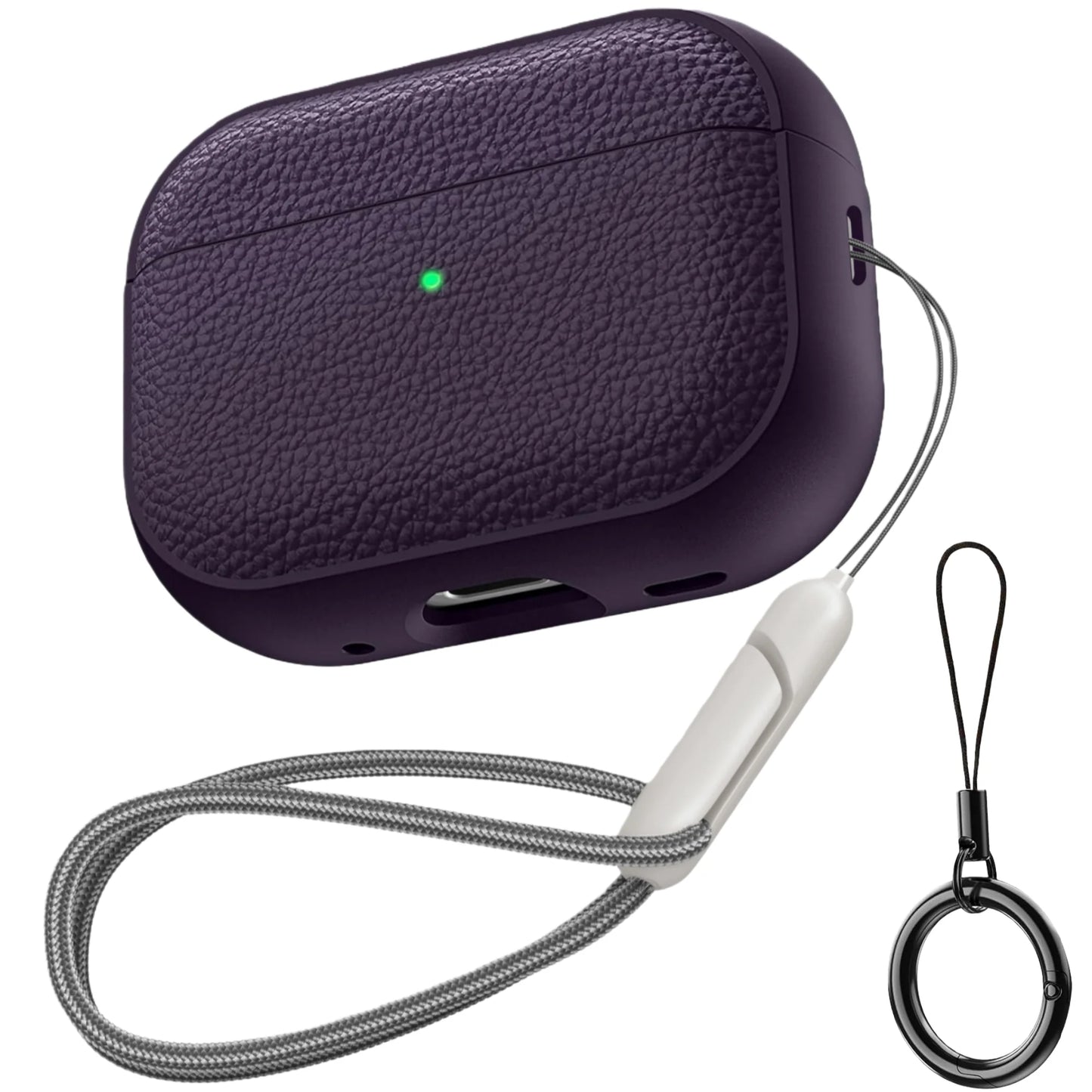 Leather Texture AirPods Protective Case