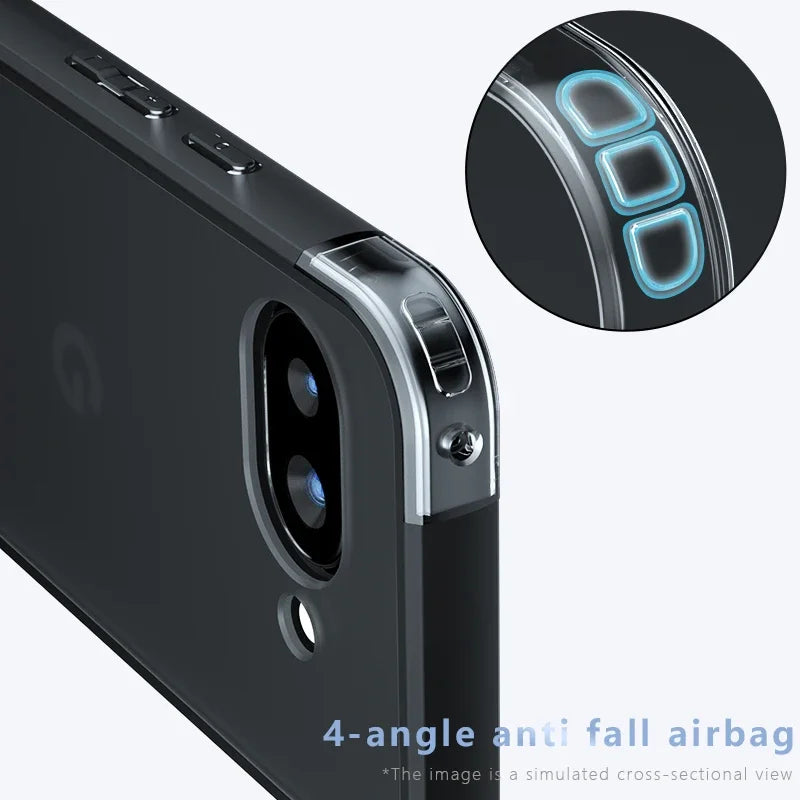 TPU Border Case for Google Pixel 9a & 10a