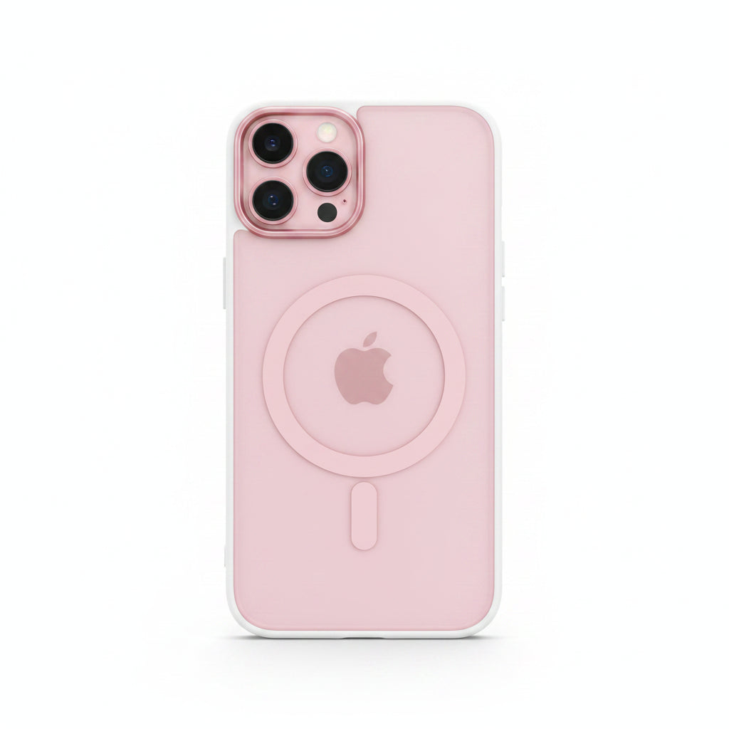 Matte MagSafe Transparent iPhone Case
