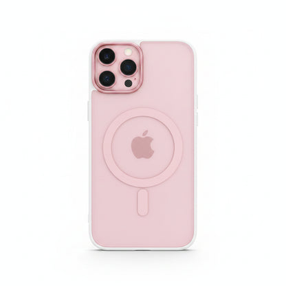 Matte MagSafe Transparent iPhone Case