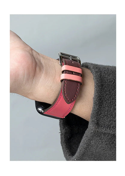 Sport Leather Apple Watch Band