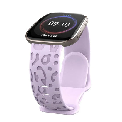 20mm Engraved Silicone Band for Amazfit Watch