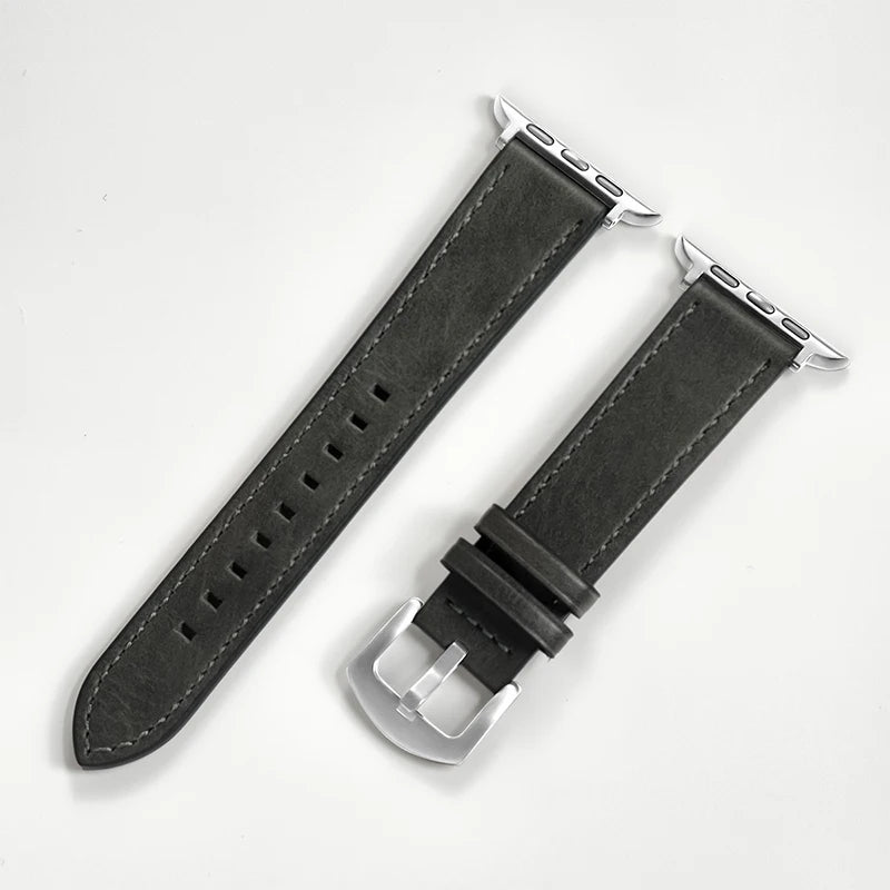 Premium Leather Apple Watch Strap