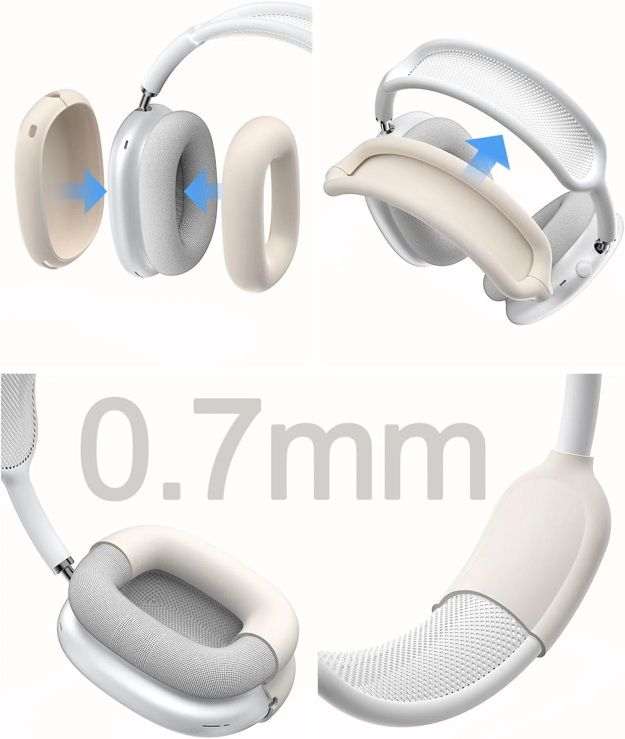 3-in-1 Silicone Protection Kit for AirPods Max