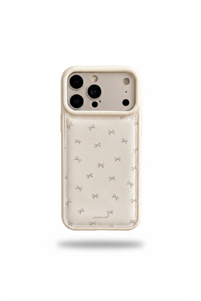 Blue Floral Bow iPhone Case