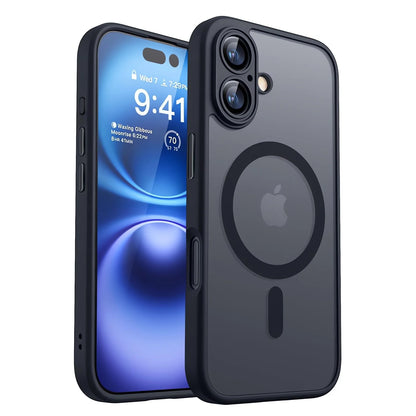 Funda de lujo mate MagSafe Armor para iPhone
