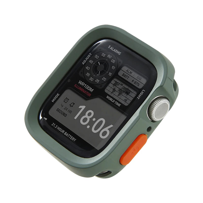 Soft Silicone Apple Watch Protective Case