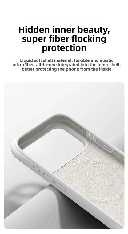 Water Ripple MagSafe Silicone iPhone Case