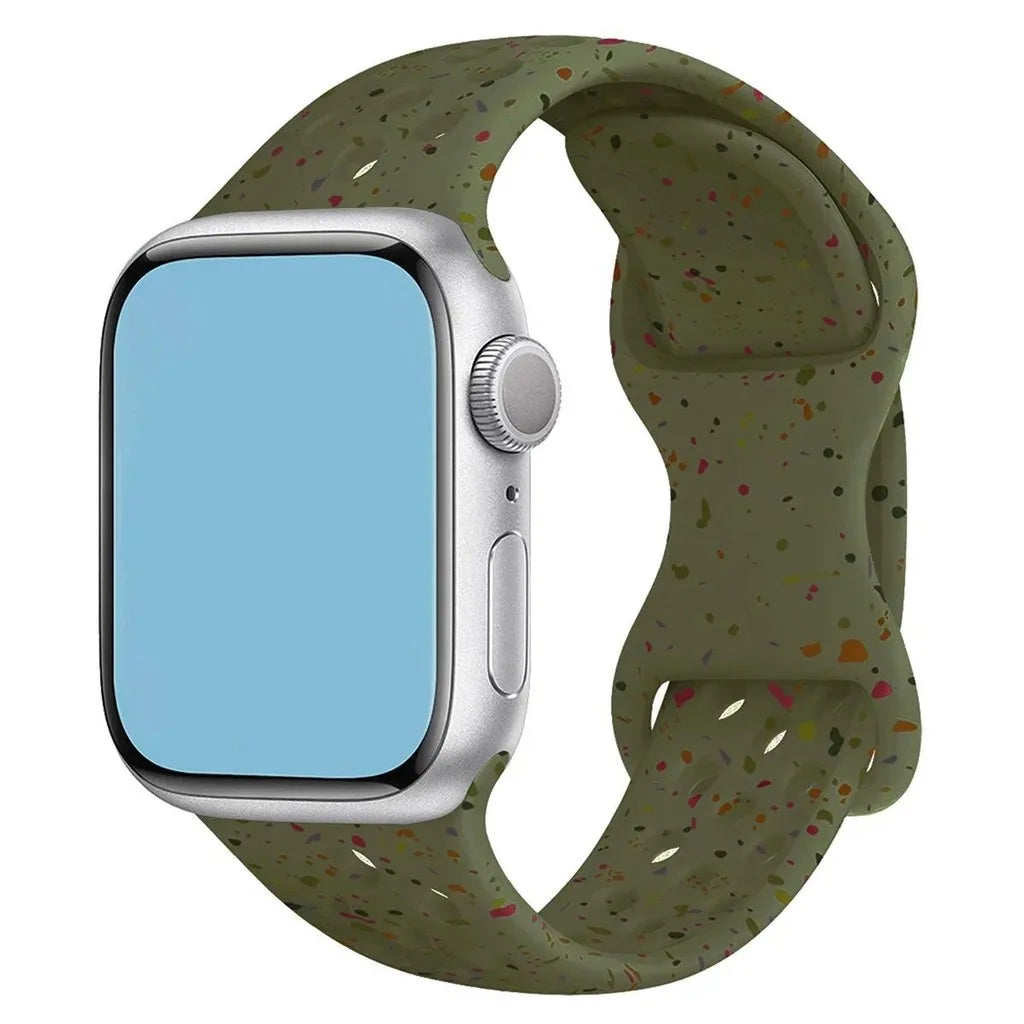 Correa transparente de silicona para Apple Watch