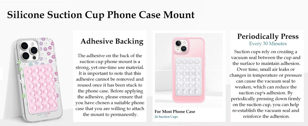StickGrip | Silicone Suction Phone Mount