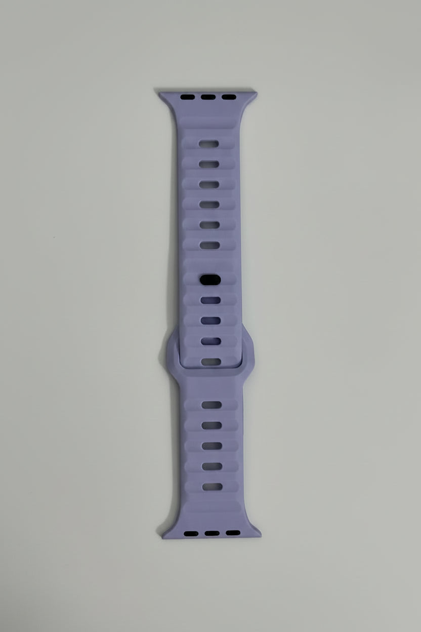 Wide Sport Silicone Apple Watch Band