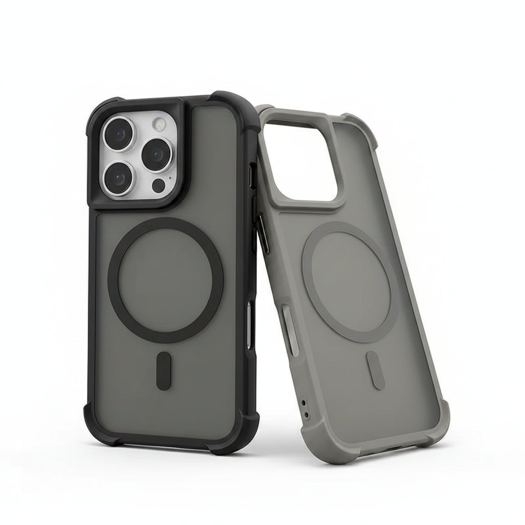 Funda de lujo mate MagSafe Armor para iPhone