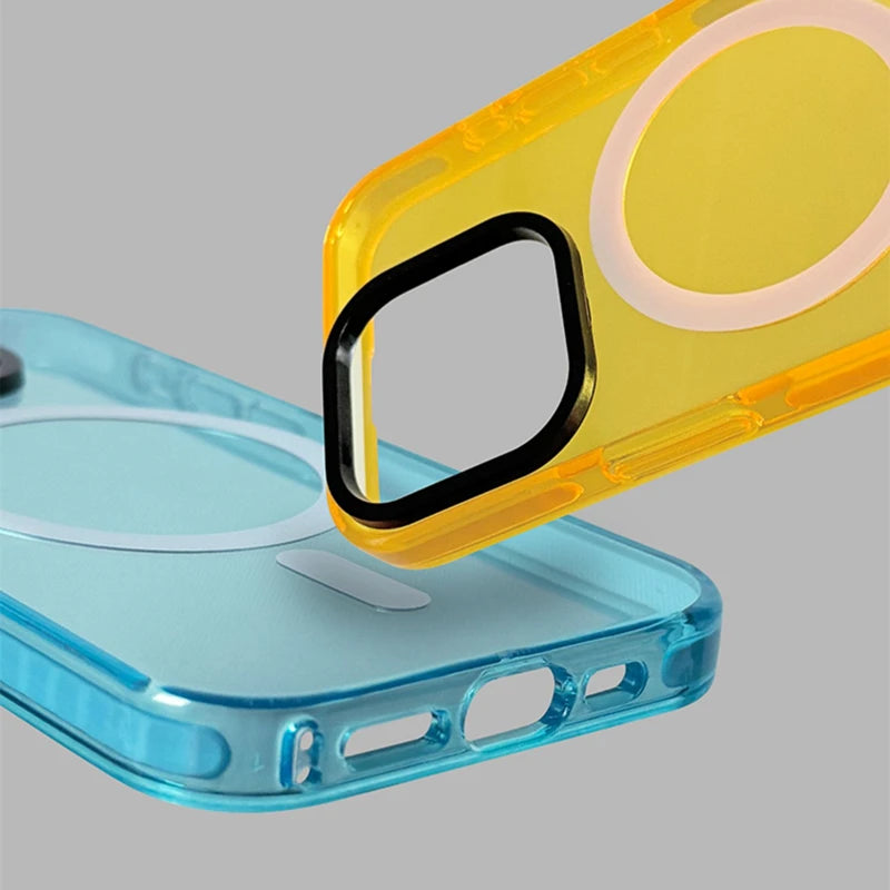 Neon Glow | Magnetic Clear Case