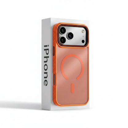 Matte MagSafe Transparent iPhone Case