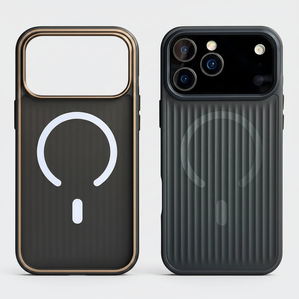 Luxury 3D Striped MagSafe iPhone Case