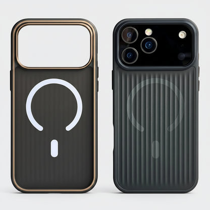 Luxury 3D Striped MagSafe iPhone Case