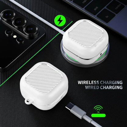 Carbon Fiber Protective Case for Galaxy Buds