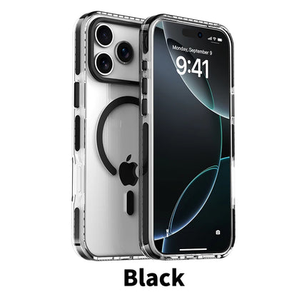 Luxury Clear MagSafe iPhone Case