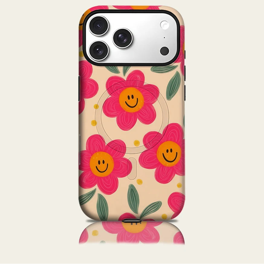 BloomSmile | Floral Magnetic Case