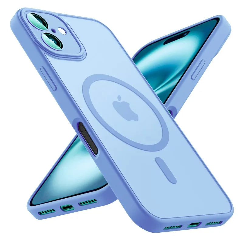 Luxury Frosted MagSafe iPhone Case