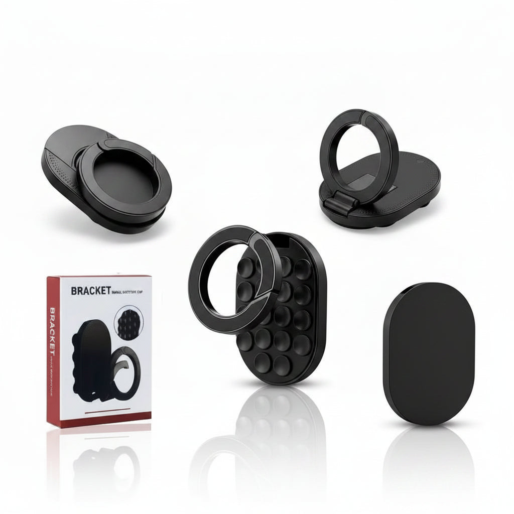 3-in-1 Magnetic Phone Holder & Foldable Stand