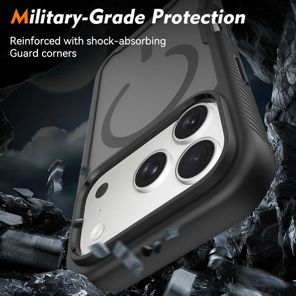 AeroShield | 360° Magnetic Matte Case