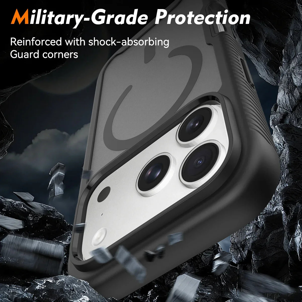 360 Full Body Matte MagSafe iPhone Case