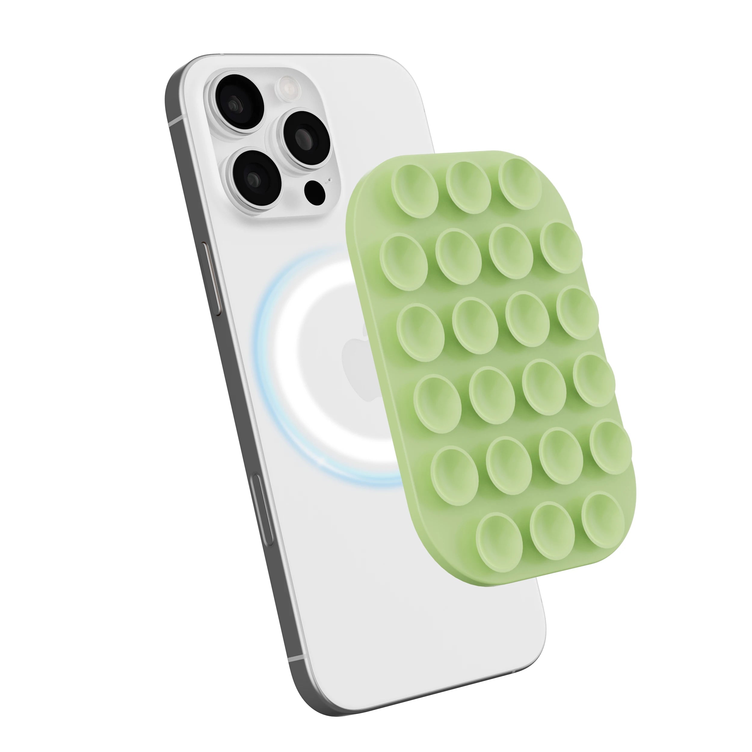 GripSquare | Silicone Suction Mount Pad