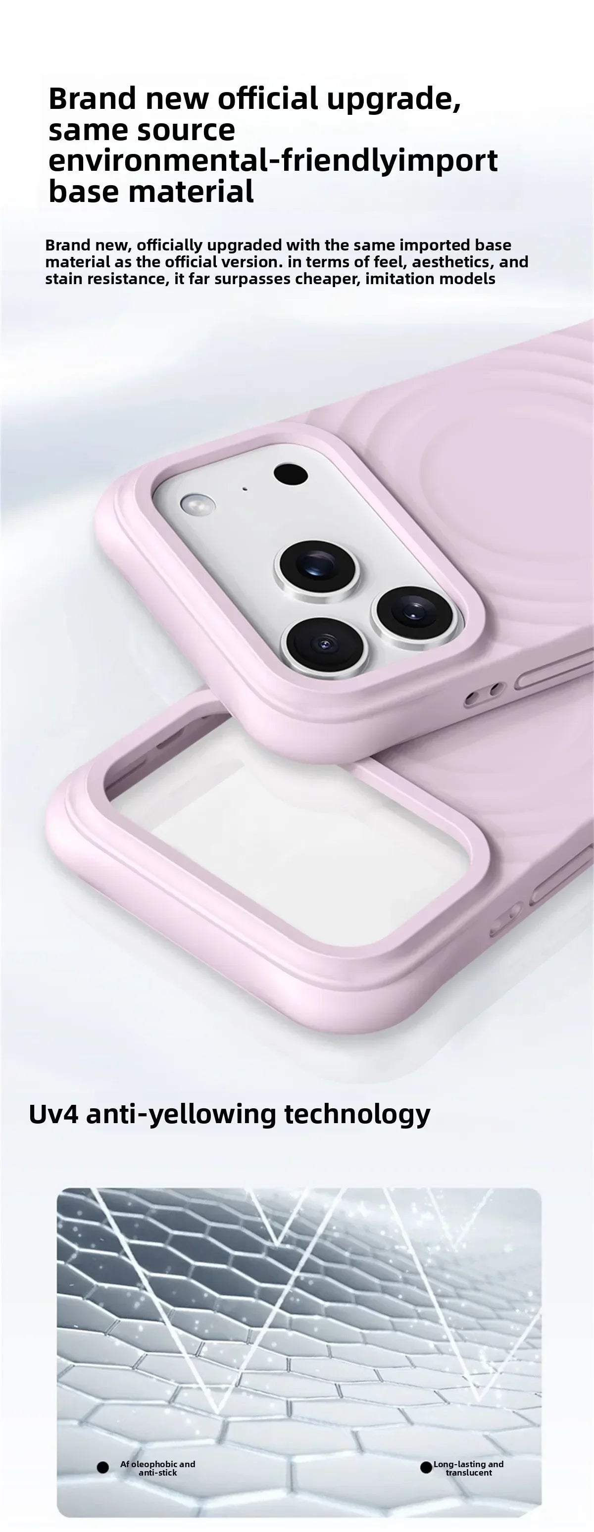 Water Ripple MagSafe Silicone iPhone Case