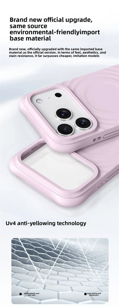 Water Ripple MagSafe Silicone iPhone Case