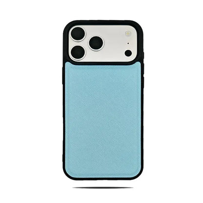 Saffiano PU Leather Luxury iPhone Case