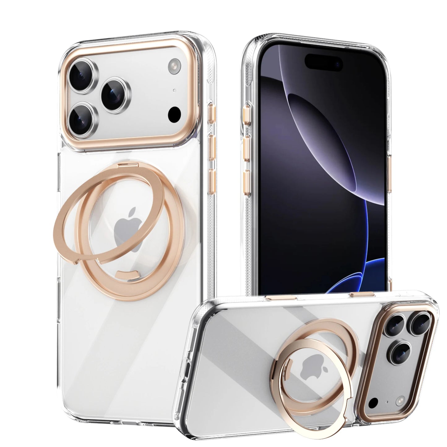 360° MagSafe Rotating Stand iPhone Case