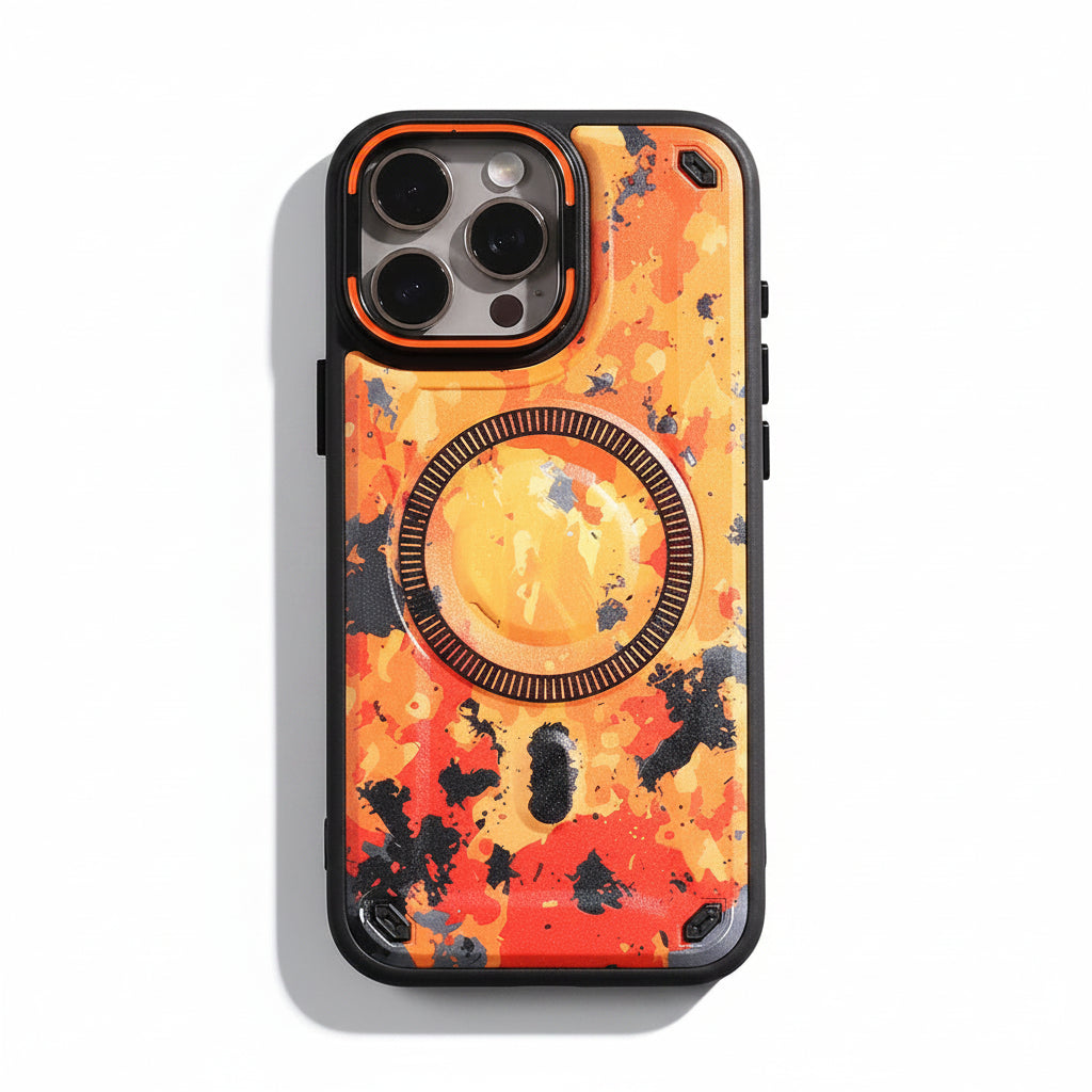 Military-Grade Camouflage MagSafe iPhone Case
