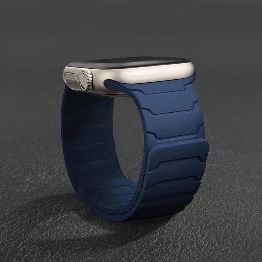 Magnetic Silicone Apple Watch Band