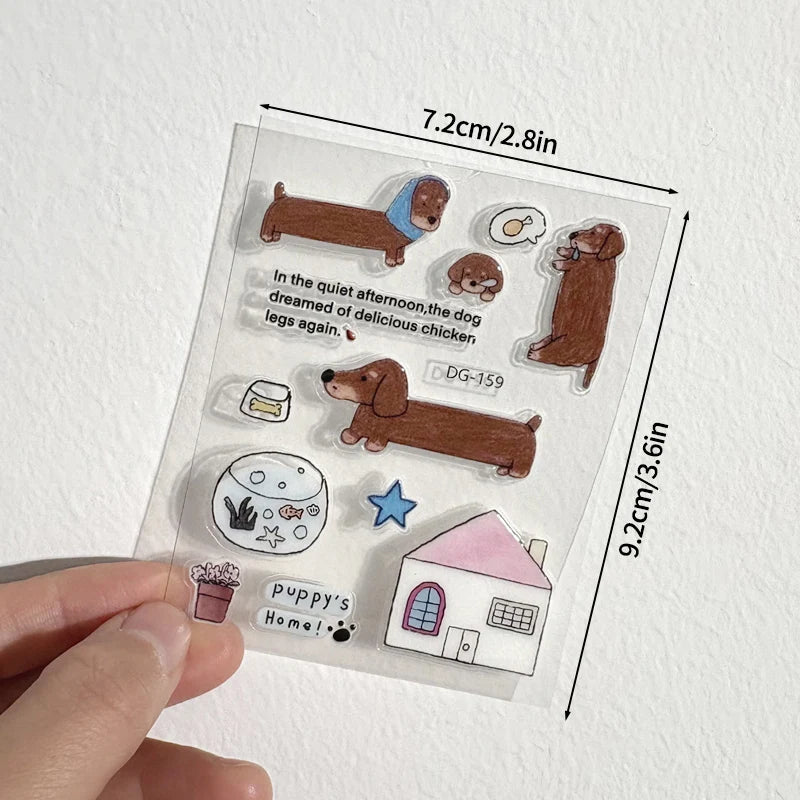 Kawaii Bloom | 3D Decorative Sticker Set