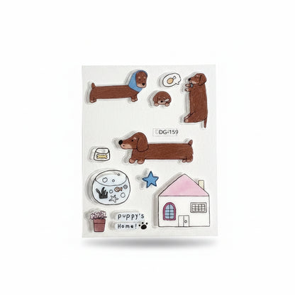 Kawaii 3D Jelly Phone Case Stickers