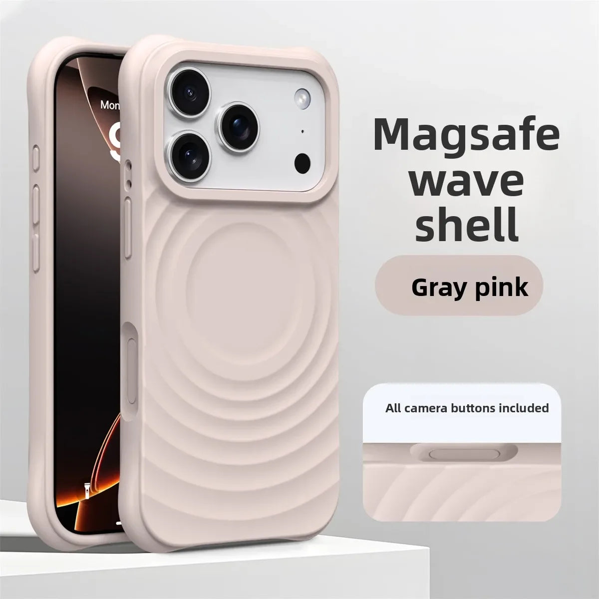 Ocean Ripple | Magnetic Silicone Case
