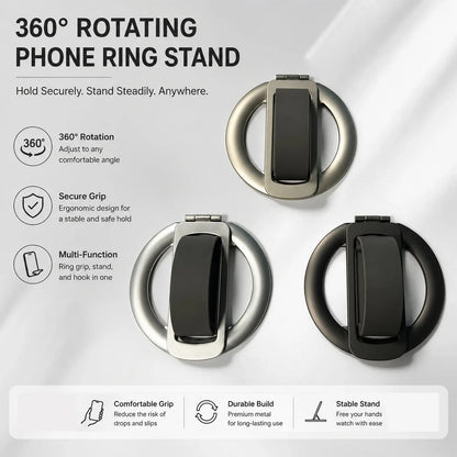 MagSafe Silicone Ring Phone Grip & Stand