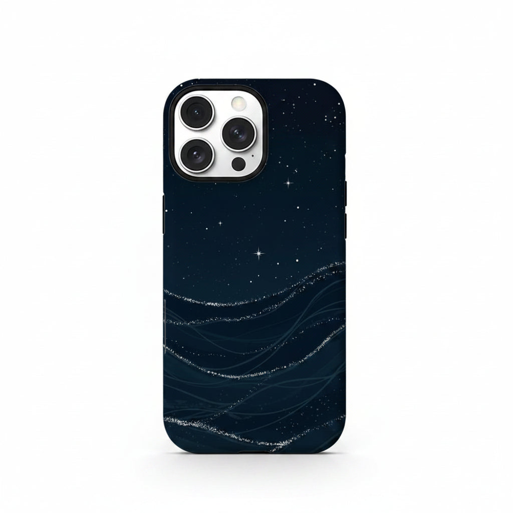 Starry Night Waves MagSafe iPhone Case