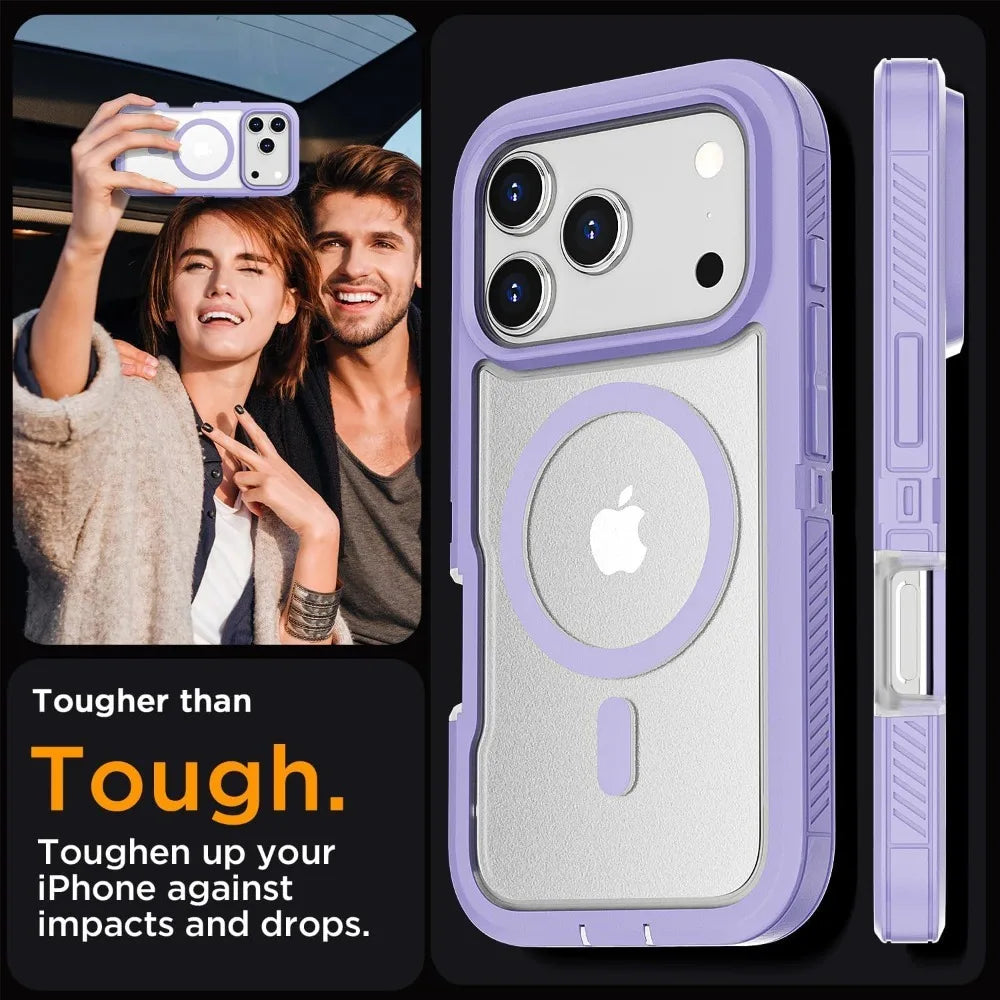 Matte Clear MagSafe iPhone Protective Case