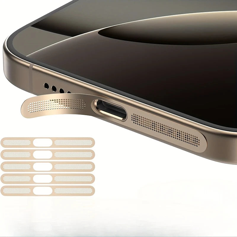 5-Pack iPhone Speaker Dust Mesh Protector