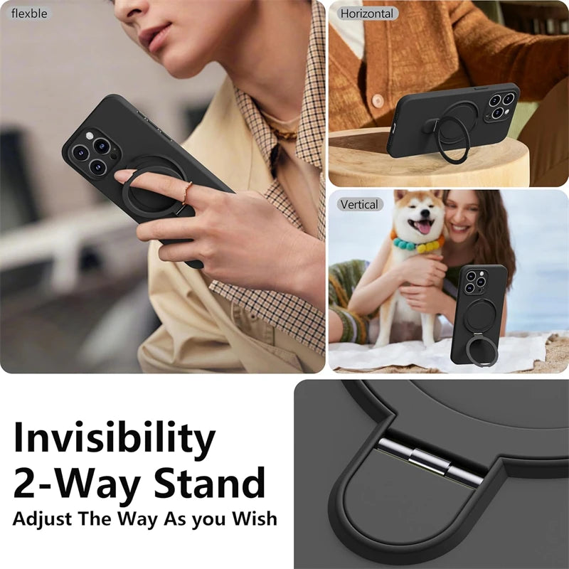 RingSilk | MagSafe Stand Case