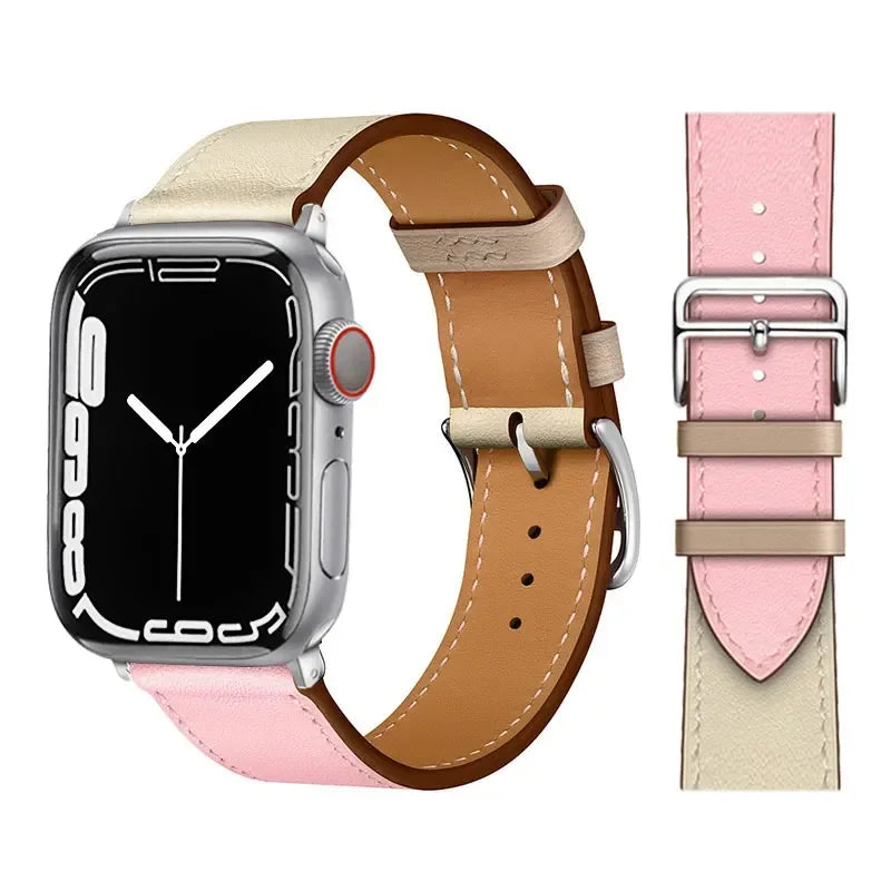 Sport Leather Apple Watch Band
