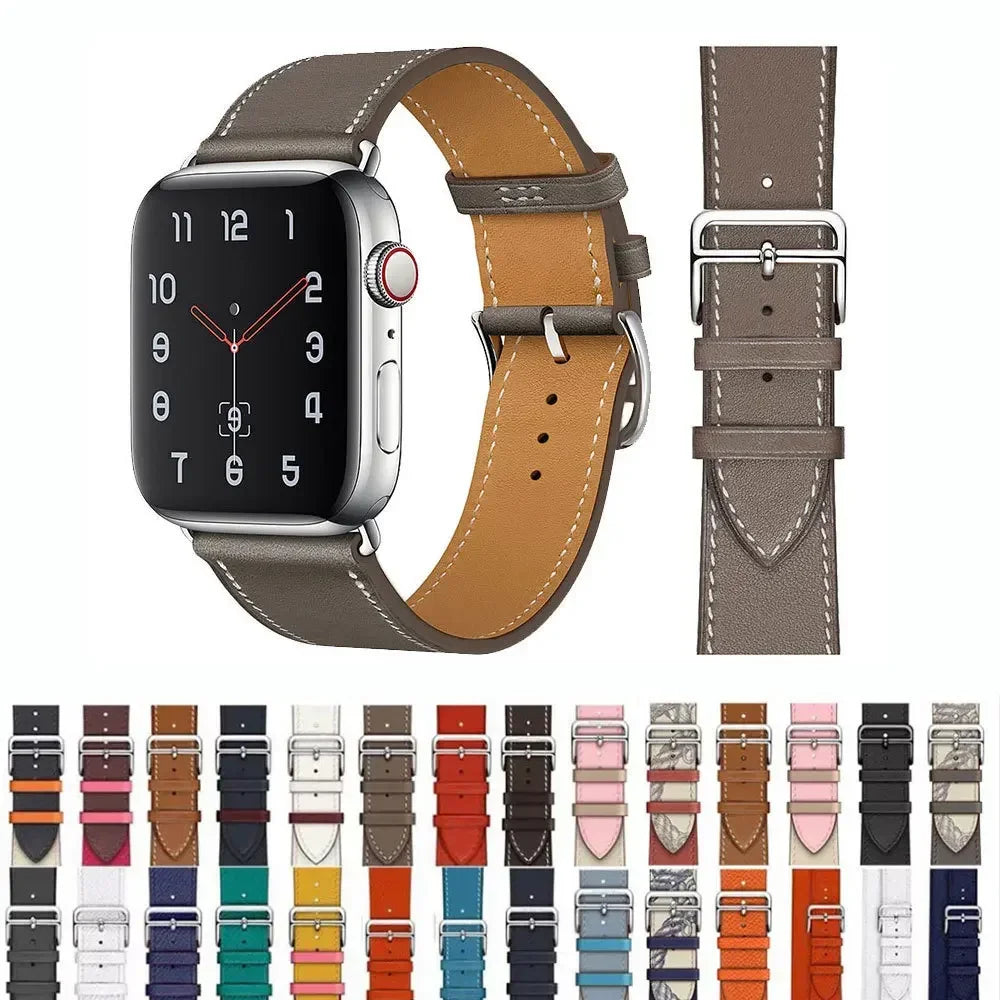 Sport Leather Apple Watch Band