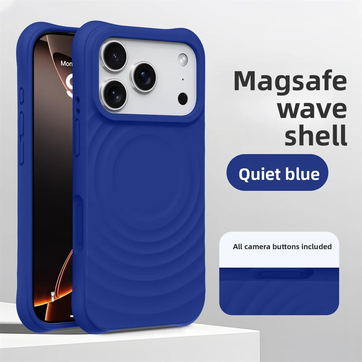 Ocean Ripple | Magnetic Silicone Case