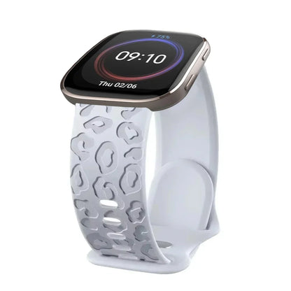 20mm Engraved Silicone Band for Amazfit Watch