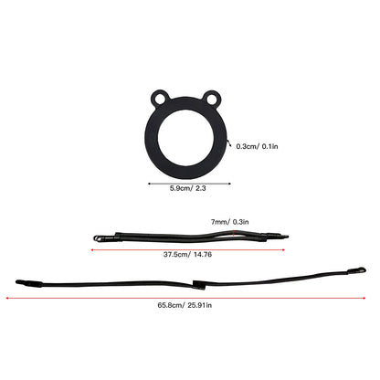 Magnetic Phone Lanyard with Bear Ring