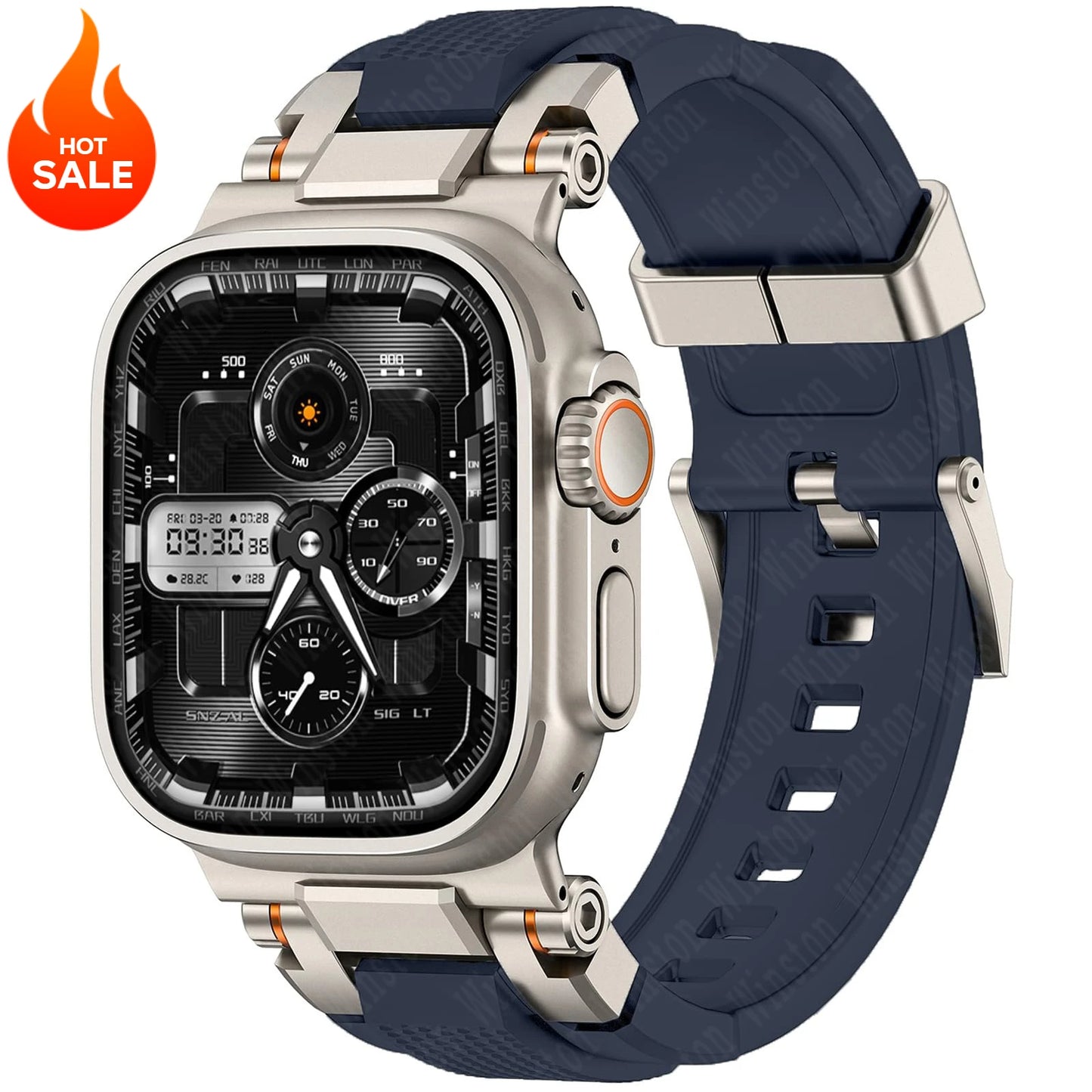Men's Sport TPU Apple Watch Band