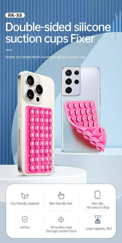 Silicone Suction Cup Phone Holder Pad